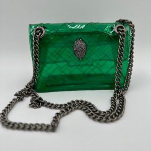 Kurt Geiger Translucent Green Vinyl Mini Kensington